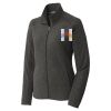Ladies Heather Microfleece Jacket Thumbnail